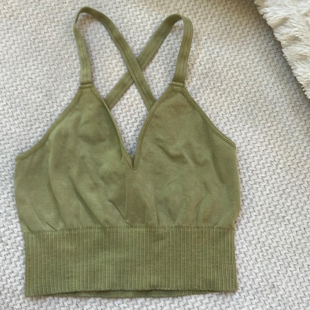 NEW- 🌺free people good karma cros back tank - Picture 6 of 17